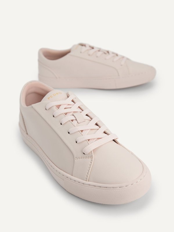 Atlas Lace-up Sneakers - Blush