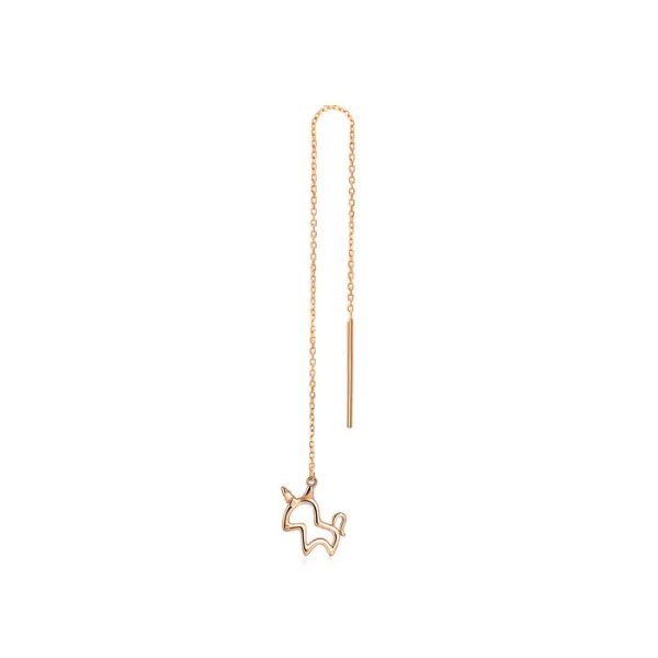 Minty Collection 18K Rose Gold Single Earring | Chow Sang Sang Jewellery eShop