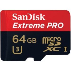 SanDisk Extreme Pro 64GB microSDXC 闪存卡-型号 SDSDQXP-064G-G46A