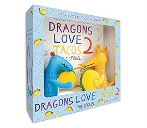 Dragons Love Tacos 2 书+毛绒玩偶
