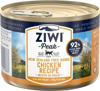 Ziwi Peak Chicken Recipe Canned Cat Food, 6.5-oz, case of 12