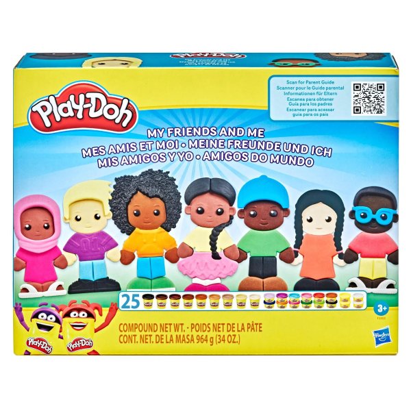 My Friends and Me Playset, Includes 34 Multi-color Ounces Modeling Compound