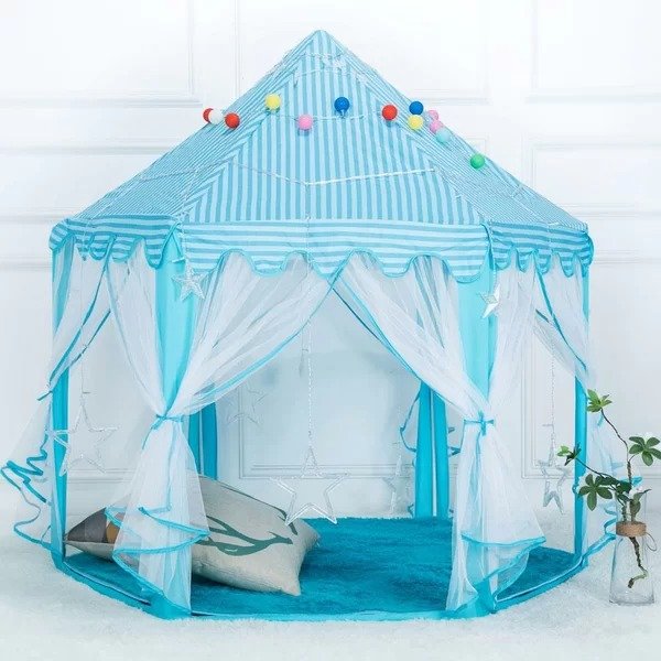 Princess Fun Netting 4.59' x 4.59' Indoor / Outdoor Polyester Play Tent with Carrying BagPrincess Fun Netting 4.59' x 4.59' Indoor / Outdoor Polyester Play Tent with Carrying BagRatings & Reviews