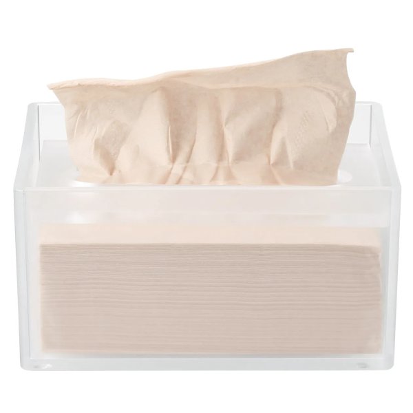Acrylic Table Top Tissue Box - MUJI Online