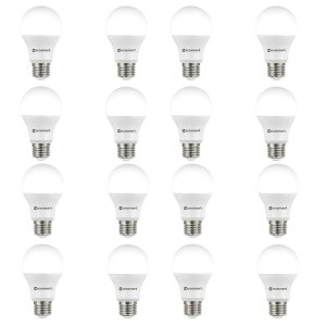 EcoSmart 60-Watt Equivalent A19 Non-Dimmable LED Light Bulb Soft White (16-Pack)