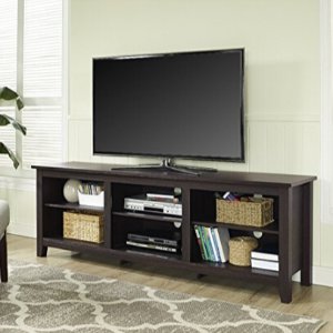 WE Furniture 70寸 木制现代电视柜
