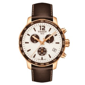 TISSOT Quickster Chronograph Silver Dial Unisex Watch T095.417.36.037.01