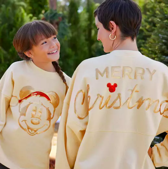 Mickey Mouse Sequined Holiday Spirit Jersey for Adults – Disneyland | shopDisney