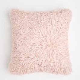粉色毛绒抱枕 1对 55 x 55cm