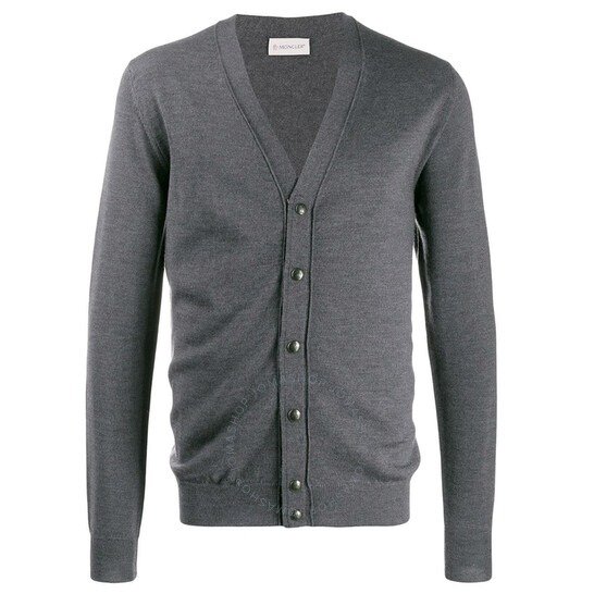 Men's Dark Grey Tops Cardigans & Sweaters