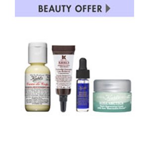 Neiman Marcus美容类送礼促销: Kiehl's, Laura Mercier, Sisley Paris, Bliss等