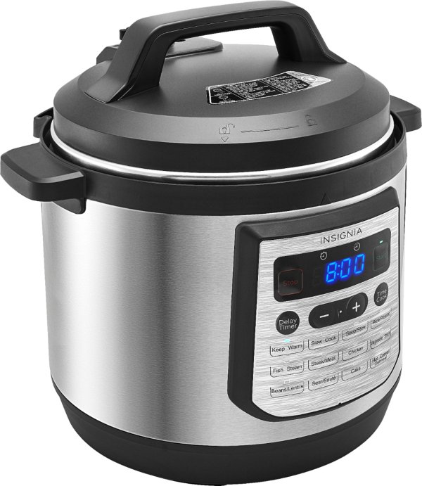 Insignia 8qt Digital Multi Cooker Stainless Steel