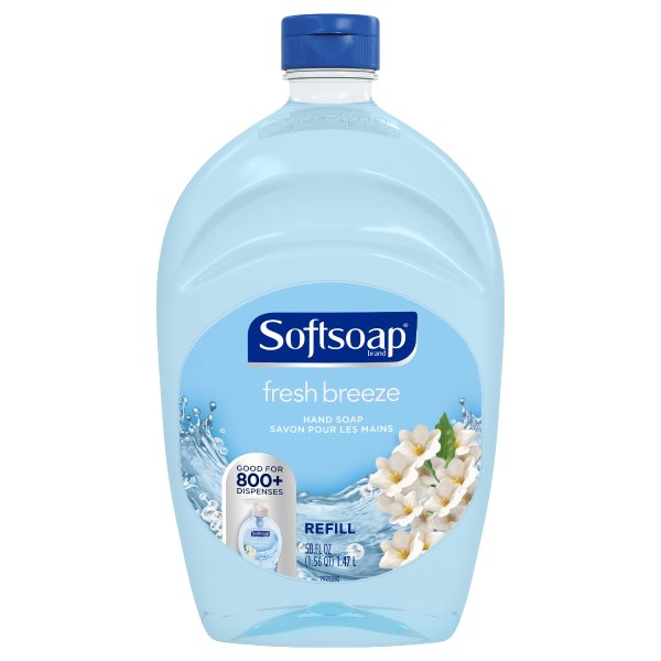 (2 pack) Softsoap Liquid Hand Soap Refill, Fresh Breeze, 50 Oz