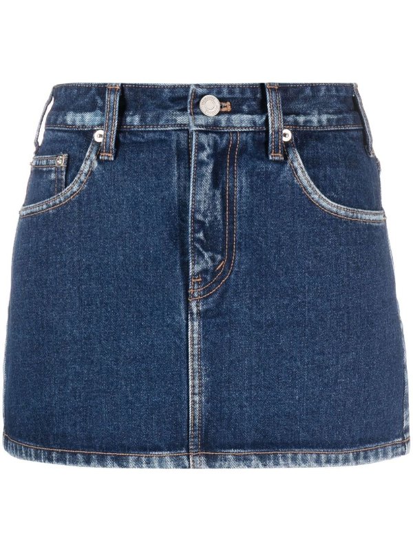 Blue Denim Mini Skirt | Browns