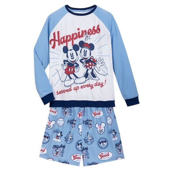 Mickey and Minnie Mouse Pajama Set for Women | shopDisney