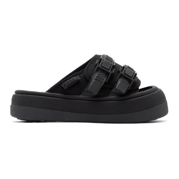 Black Capri Sandals