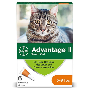 Bayer Advantage II Flea Prevention for Large Cats, Over 9 lbs