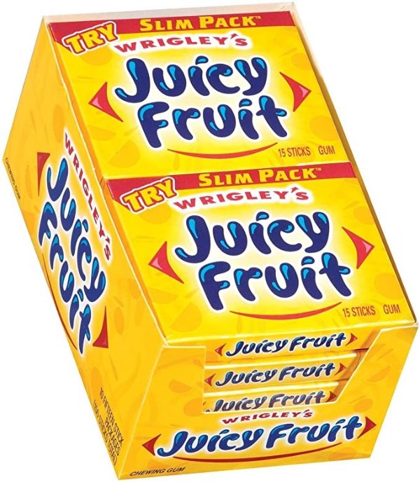 Juicy Fruit 水果口味口香糖 共150片