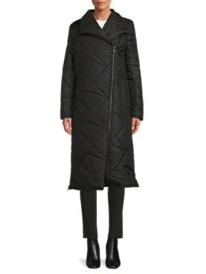 Quilted Longline Jacket