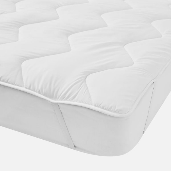 超细纤维床垫保护套-白色