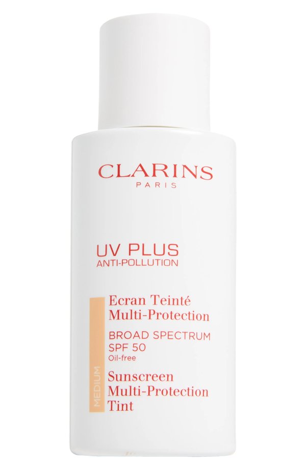 UV PLUS Anti-Pollution Broad Spectrum SPF 50 Tinted Sunscreen Multi-Protection