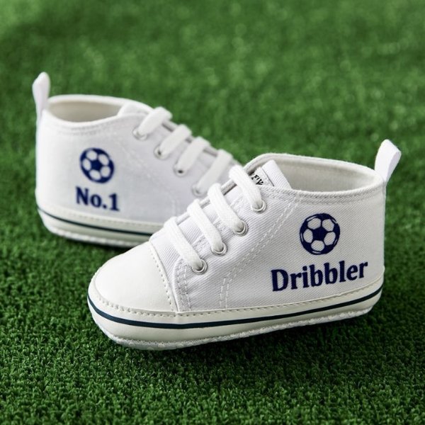 No1.Dribbler White High Tops Welcome %1