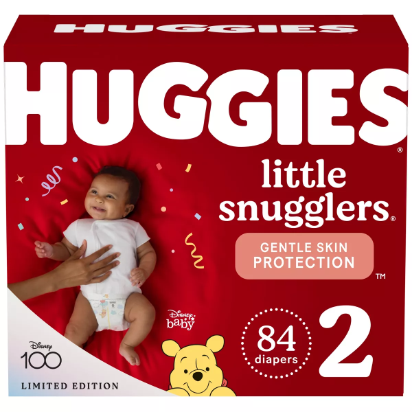 Little Snugglers Baby Diapers – (Select Size and Count)