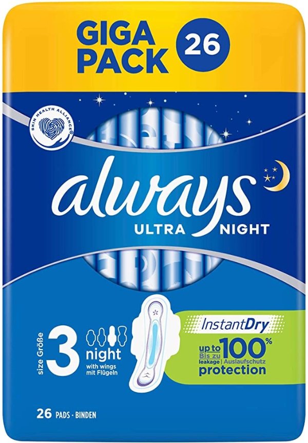 夜用版卫生巾 26片