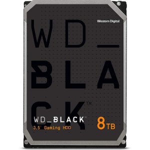 Western Digital 8TB WD 黑盘 7200 RPM, SATA 6 Gb/s