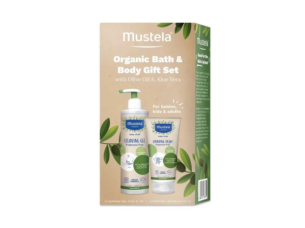 Organic Bath and Body Gift Set