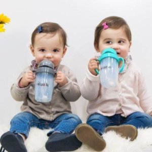 Zoli 10oz婴幼儿吸管杯2只装，2色可选 每年Norstrom周年庆畅销品