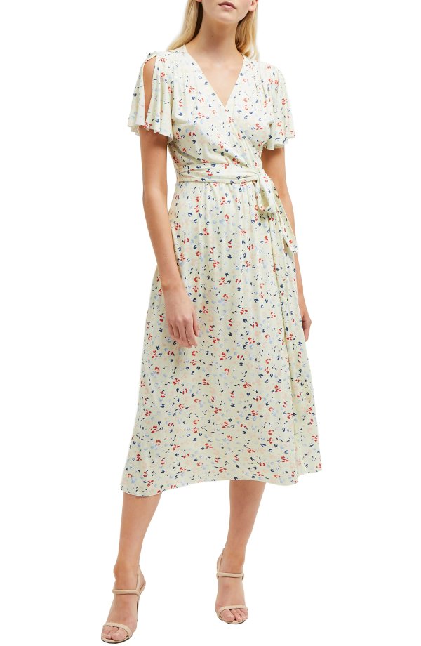 Roseau Floral Print Jersey Dress