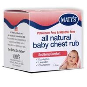 Maty's 全天然婴儿止咳通鼻膏, 1.5盎司装