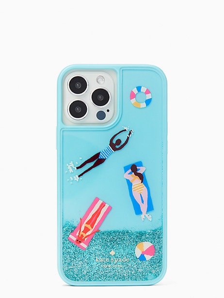 poolside splash iphone 13 pro max case