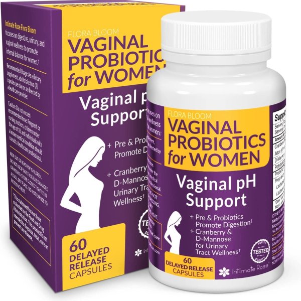 Complete Vaginal Probiotics for Women - w/ Added Cranberry