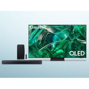 Samsung S95C OLED TV & 家庭影院系统