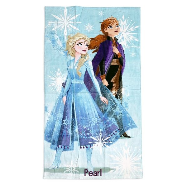 Anna and Elsa Beach Towel – Frozen 2 – Personalized | shopDisney