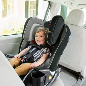 Graco Milestone 3-in-1 Convertible Car Seat featuring Safety Surround, Cyrus