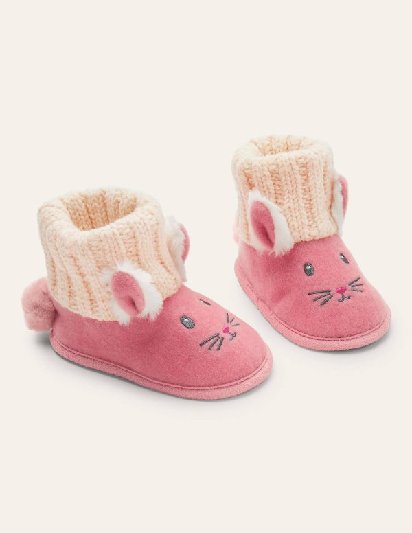 儿童小兔室内保暖靴