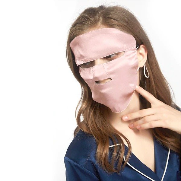 Hyaluronic Acid Silk Face Beauty Mask