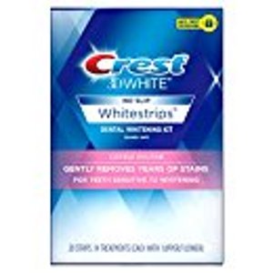 Crest 3D White Gentle Routine Whitestrips Dental Teeth Whitening Strips Kit