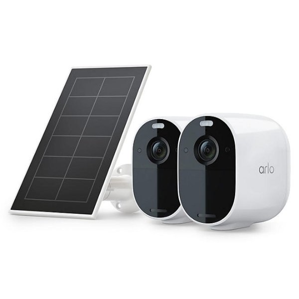 Arlo 动态摄像头+太阳能板套装