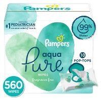 Aqua Pure Wipes (Select Count)