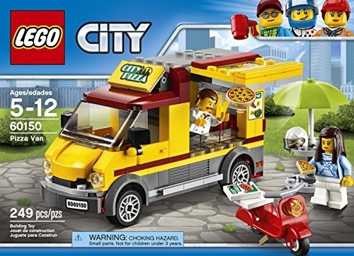 City Great Vehicles Pizza Van 60150 Construction Toy