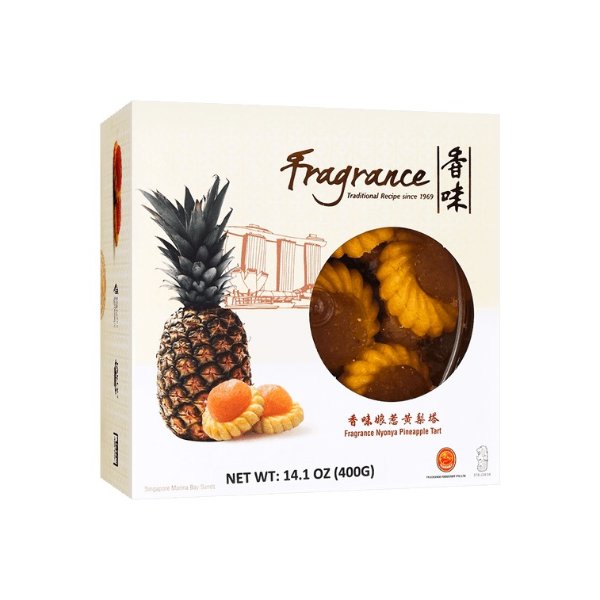 新加坡 FRAGRANCE香味 娘惹黄梨塔 曲奇饼干 400g