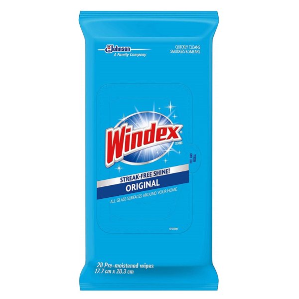 Windex 玻璃清洁湿巾 84片