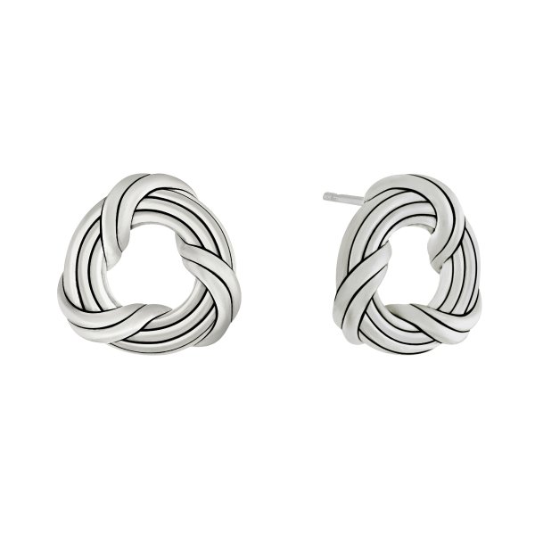 Signature Classic Stud Earrings in sterling silver