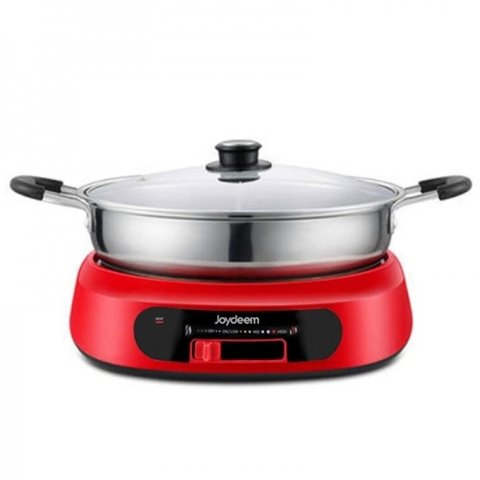 不锈钢鸳鸯锅电热火锅 JHG-CB160B 加热快速 精准调温 5L