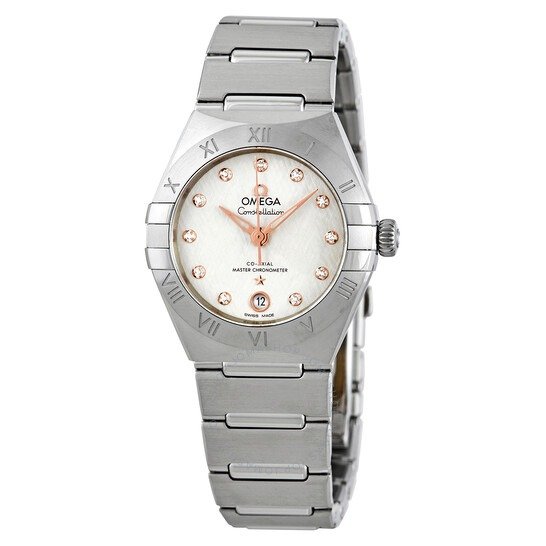 Constellation Automatic Diamond Silver Dial Ladies Watch 131.10.29.20.52.001