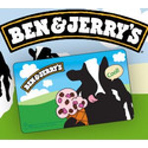 $10 Ben & Jerry's Gift Card